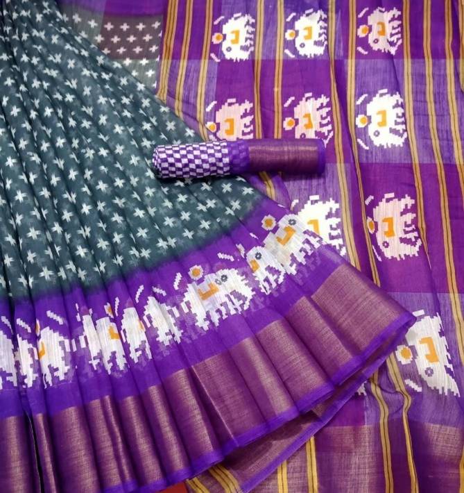 Vini 78 Casual Daily Wear Cotton Printed Designer Fancy Saree Collection